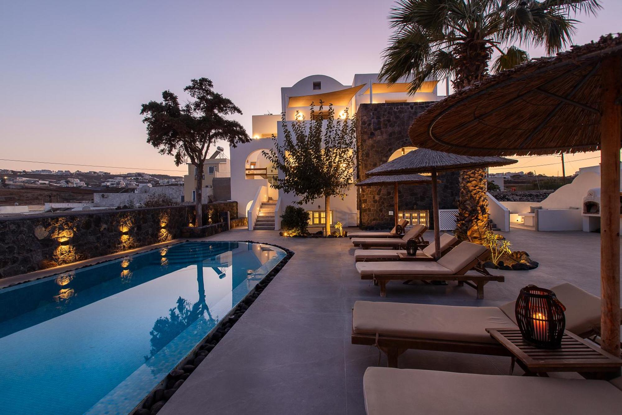 Santorini Villatzio Suites Mesaria Extérieur photo